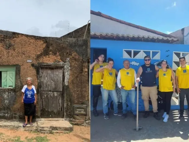 ONG ReforAmar reforma casa de idosa em Felipe Camarão – Território Livre