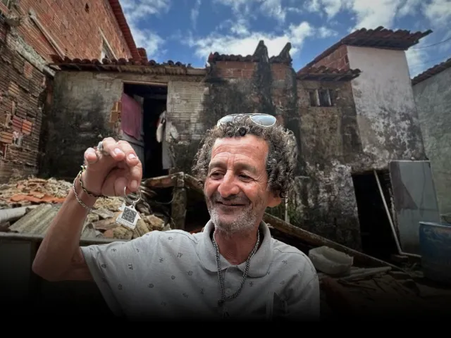 DO BARRACO À DIGNIDADE: NO MÊS DOS PAIS, SEU ADAILTON SE PREPARA PARA UM NOVO LAR