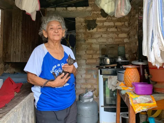 Transformando vidas: Ong vai reformar casa de idosa em Felipe Camarão