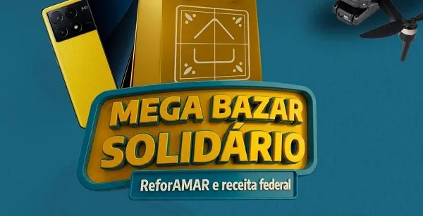 REFORAMAR REALIZA MEGA BAZAR SOLIDÁRIO COM PRODUTOS DA RECEITA FEDERAL E PREÇOS IMPERDÍVEIS